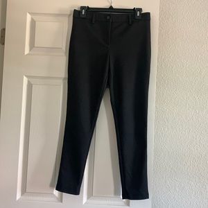 Black plaid dress pants
